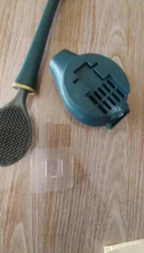 Brosse De Toilette En Silicone - Design Hygiénique À Fixation Murale — photo d'un client 2